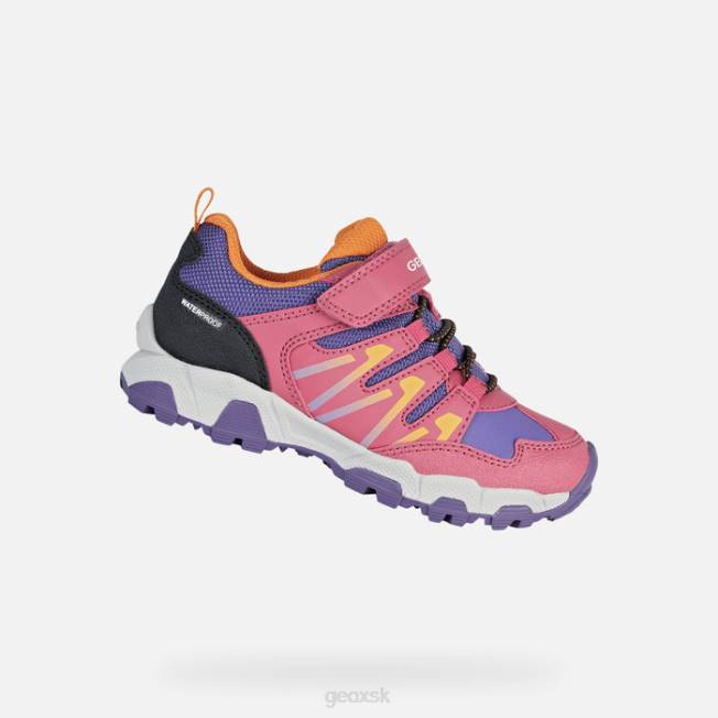 8ZHJ1159 fuchsiová/fialová Geox magnetar abx junior 8ZHJ1159 fuchsiová/fialová Geox magnetar abx junior